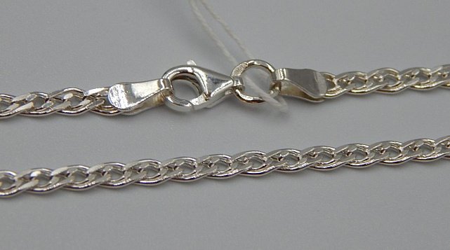 Серебряная цепь с плетением Нонна (30541784) 0
