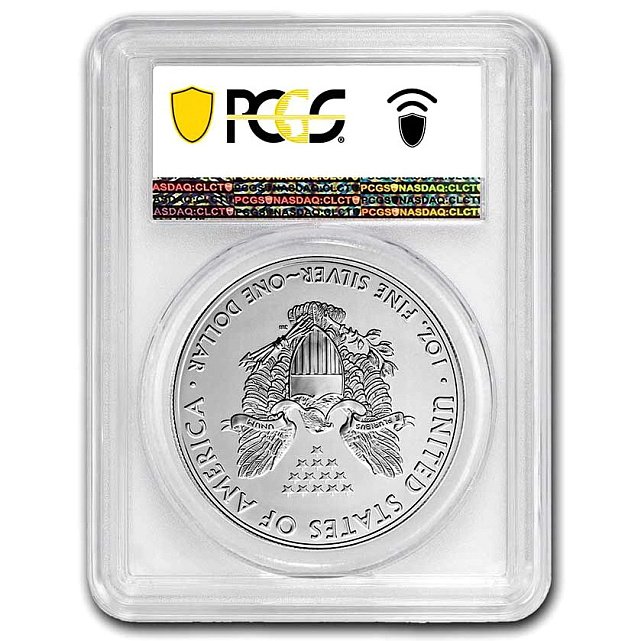 Срібна монета 1oz Американський Орел 1 долар 2021 США (31564084) 3