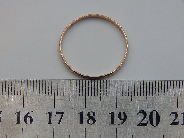 Обручальное кольцо из красного золота (33747383)  3