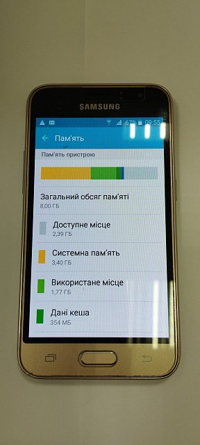 Samsung Galaxy J1 (SM-J120H) 1/8Gb 4