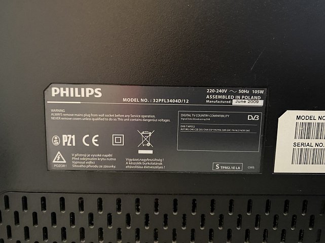 Телевізор Philips 32PFL3404/12 5