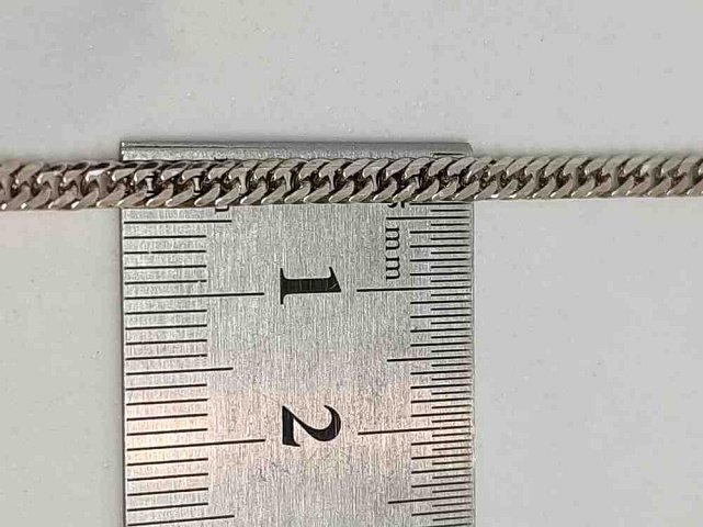 Срібний ланцюг з плетінням Подвійний ромб (28266274) 3