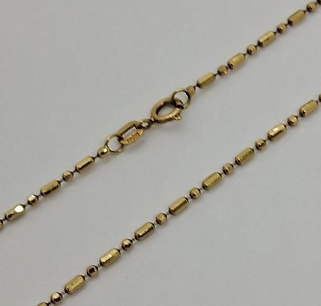 Ланцюжок з жовтого золота з плетінням Фантазійне (33593735) 0