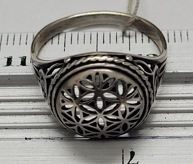 Серебряное кольцо (30510261) 3