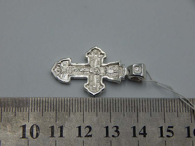Срібний підвіс-хрест (32484246) 2