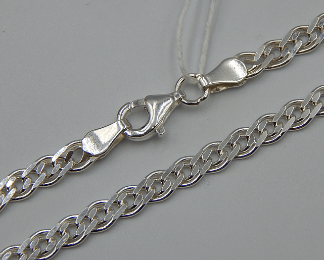 Срібний ланцюг із плетінням Нонна (32251353) 0
