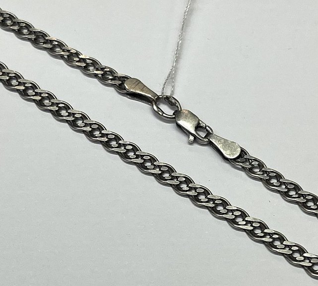 Срібний ланцюг із плетінням Нонна (33773560) 0