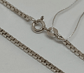 картинка Серебряная цепь с плетением Венецианское (27458357) 