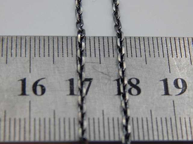 Срібний ланцюг із плетінням Якірне (31022264) 3