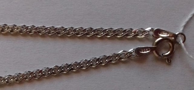 Срібний ланцюг із плетінням Нонна (30524454)  0