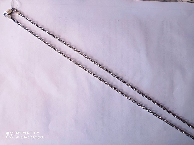 Срібний ланцюг із плетінням Якірне (28538413) 1