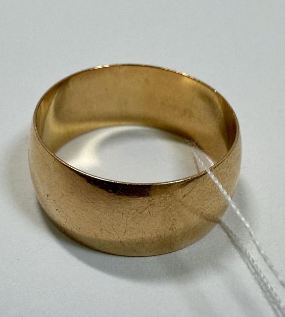 Обручальное кольцо из красного золота (33735054)  5