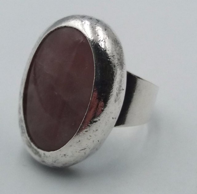 Серебряное кольцо с кварцем (29704718) 1