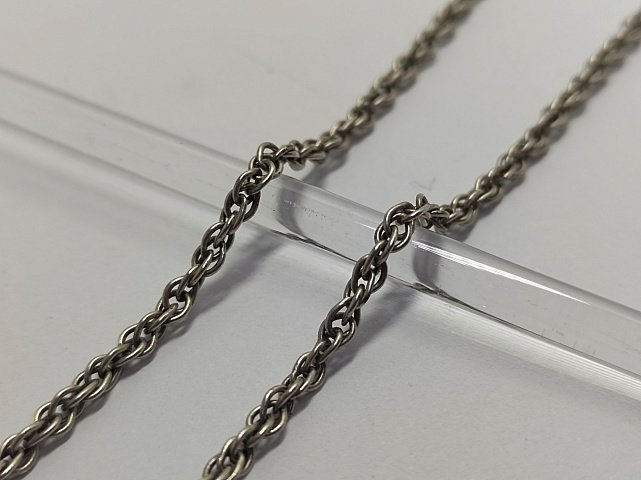 Серебряная цепь с плетением Кордовое (33505823) 2