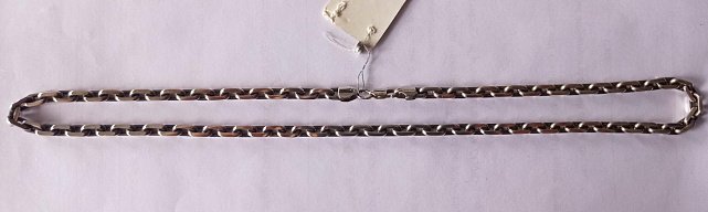 Серебряная цепь с плетением Якорное (28193189) 1