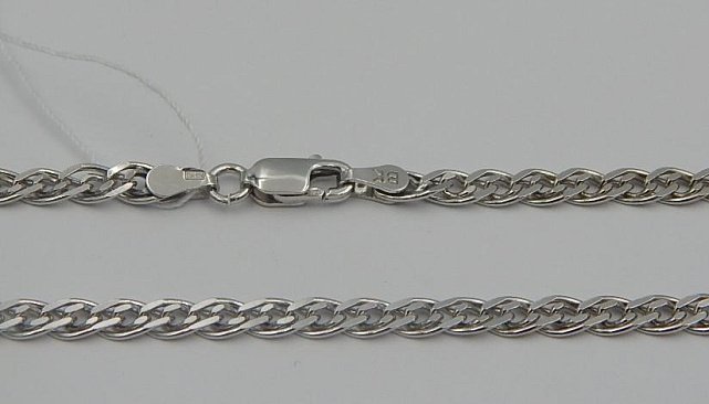 Серебряная цепь с плетением Нонна (31982713) 1