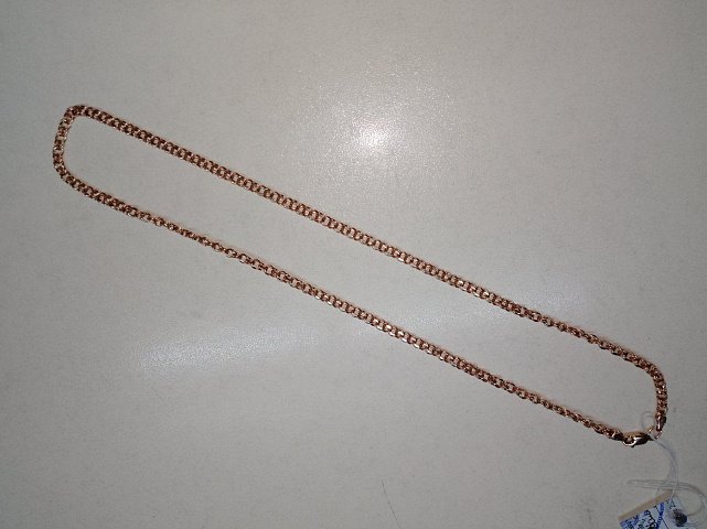 Цепь из красного золота с плетением Фантазийное (33055066) 0
