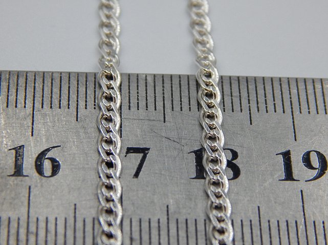 Срібний ланцюг із плетінням Нонна (32272377) 2
