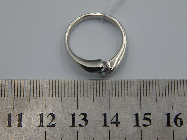 Срібна каблучка з цирконієм (33071841) 3