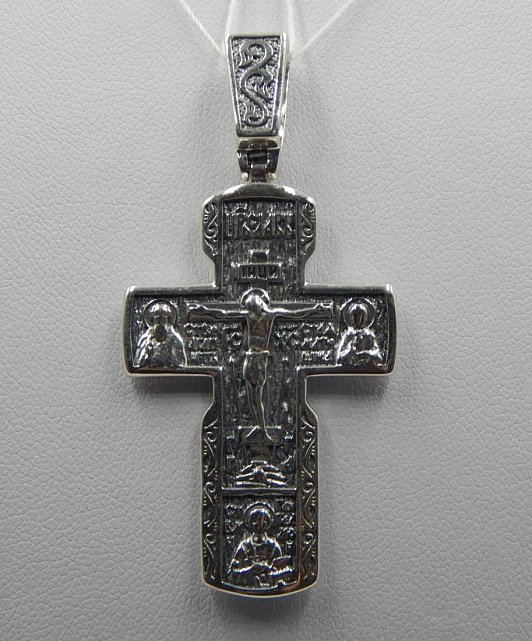 Срібний підвіс-хрест (32320938) 0