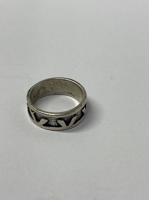Серебряное кольцо (33800605) 3