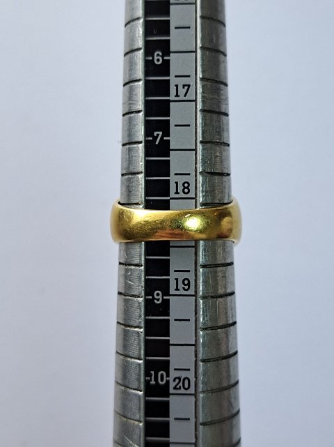 Кольцо из желтого золота с цирконием и топазом (33813730) 2