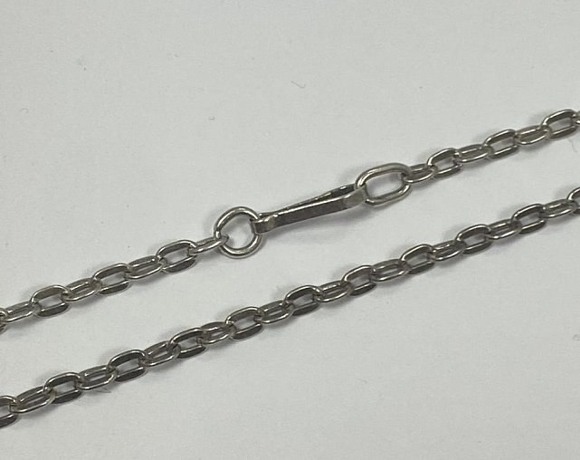 Серебряная цепь с плетением Якорное (33481425) 0
