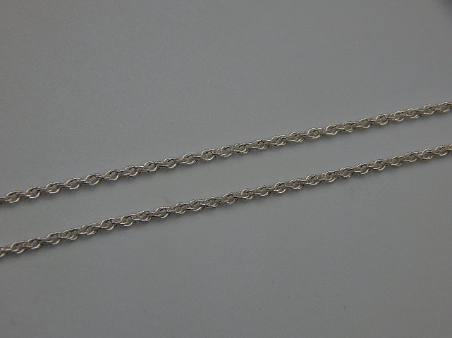Серебряная цепь с плетением Кордовое (31950697) 2