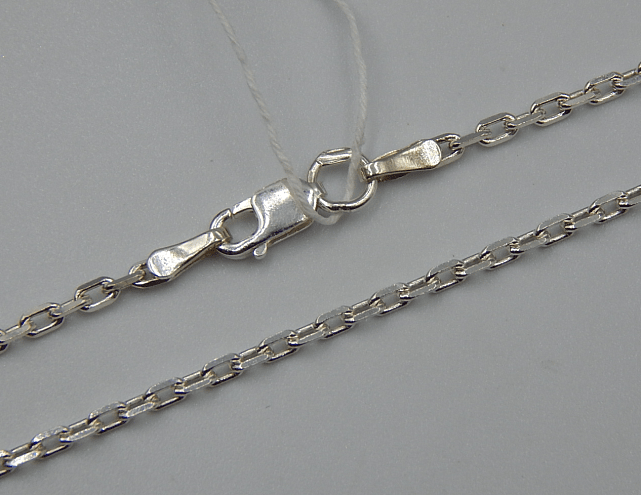 Серебряная цепь с плетением Якорное (31998617) 0