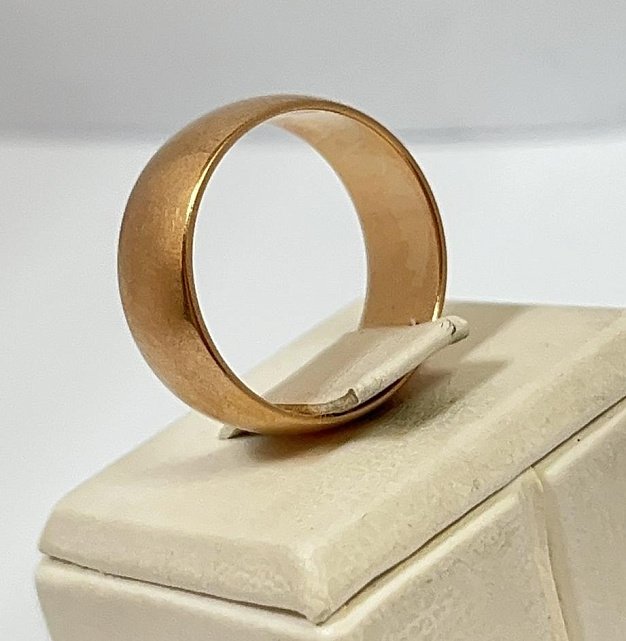 Обручальное кольцо из красного золота (33937602) 1