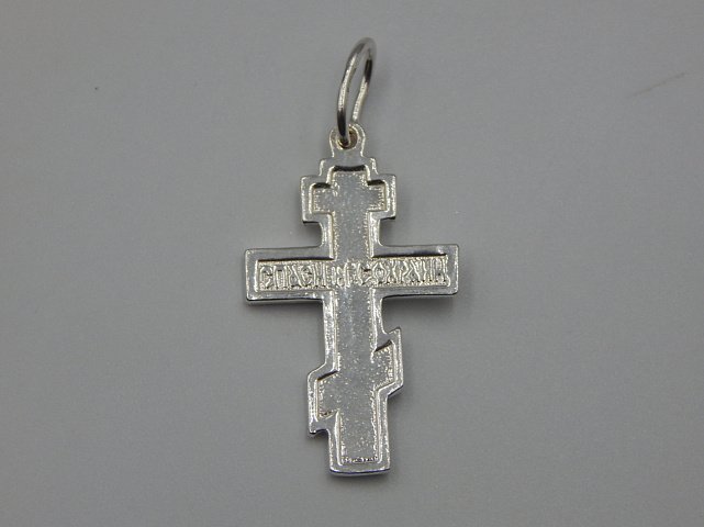 Срібний підвіс-хрест (33669228) 1
