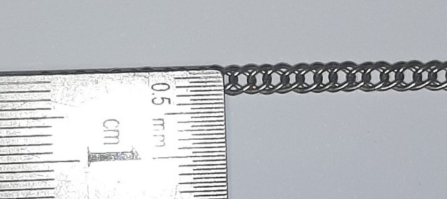 Срібний ланцюг із плетінням Подвійний ромб (29921396) 1