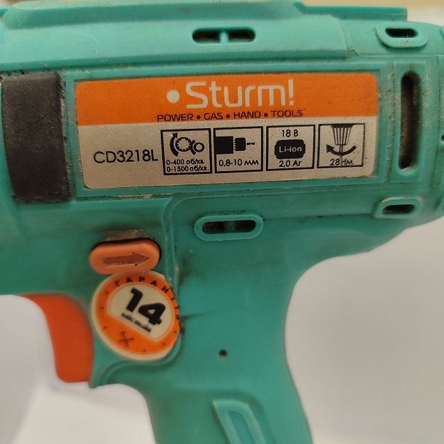 Шуруповерт Sturm CD3218L 3