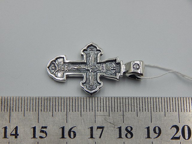Срібний підвіс-хрест (31899047) 1
