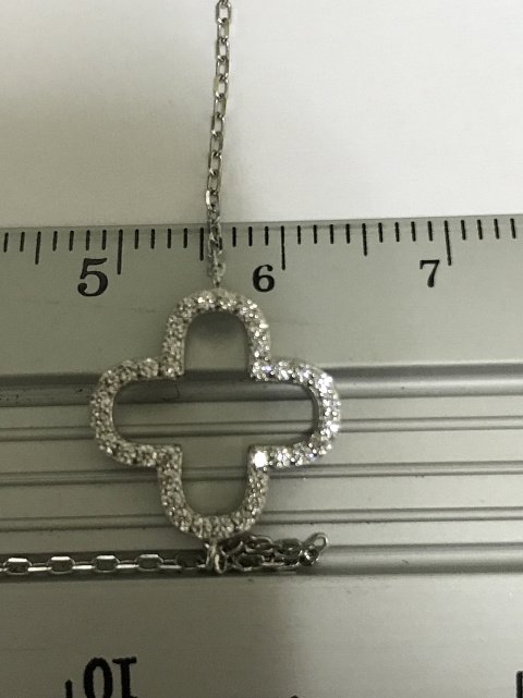 Срібний браслет із цирконієм (29031976) 3