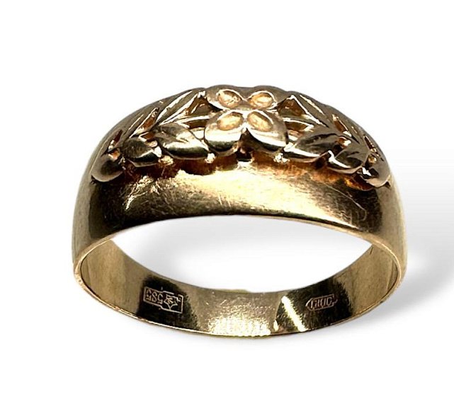 Кольцо из красного золота (32855309) 2