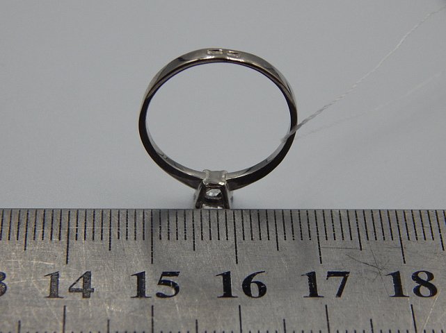 Срібна каблучка з цирконієм (31630284) 4