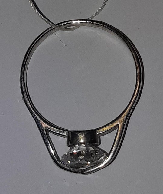 Срібна каблучка з цирконієм (30513261) 1
