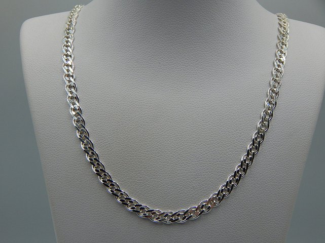 Срібний ланцюг з плетінням Нонна (32196215) 3