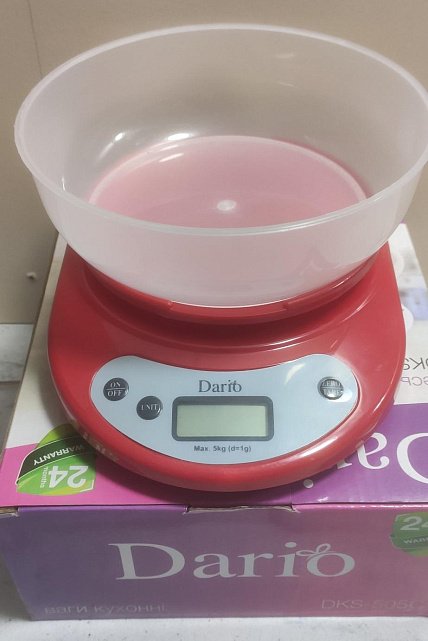 Весы кухонные Dario DKS-505C  0