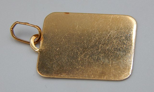 Підвіс-ладанка з червоного золота (33666091) 2