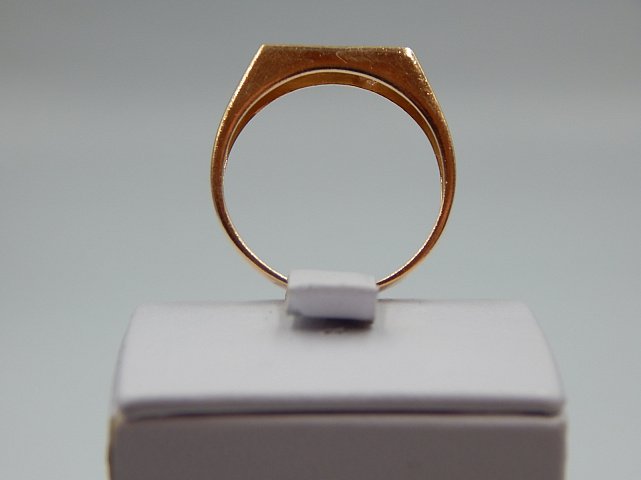 Перстень з червоного та білого золота з цирконієм (33692120) 4