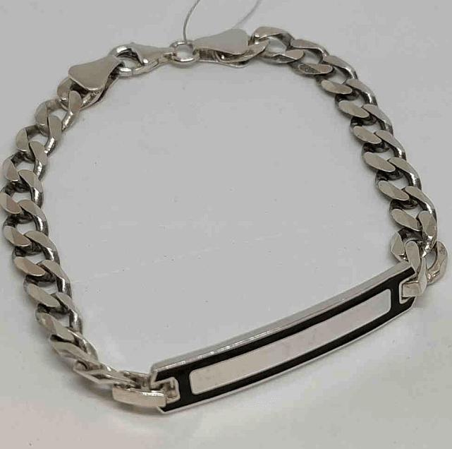 Срібний браслет з емаллю (27459541) 0