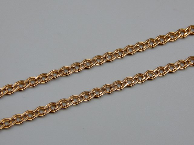 Ланцюжок з червоного золота з плетінням Нонна (33295632) 3