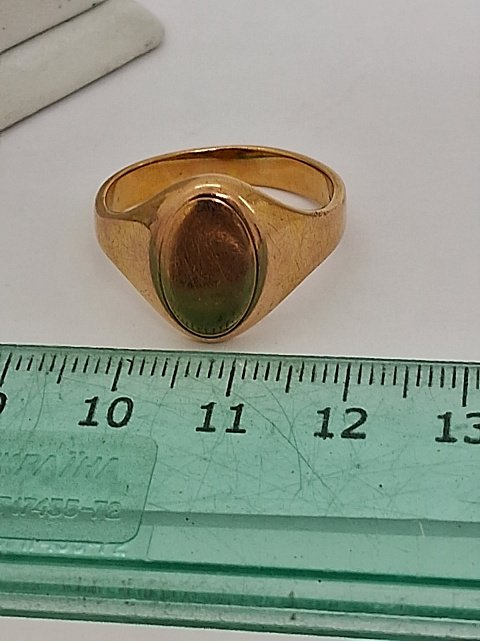 Кольцо из красного золота (33129192) 7