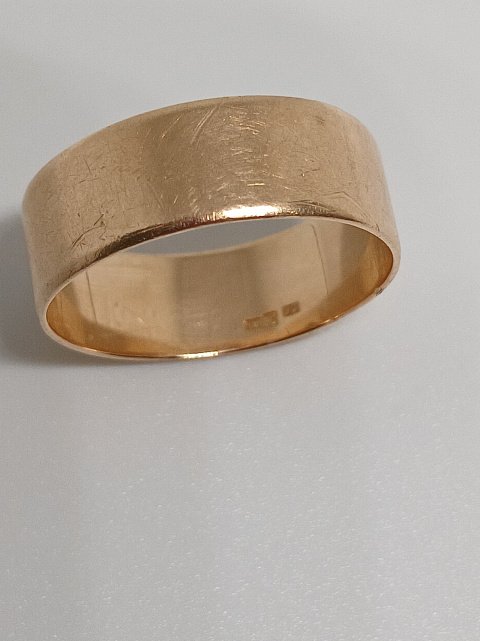 Обручальное кольцо из красного золота (33275811) 1