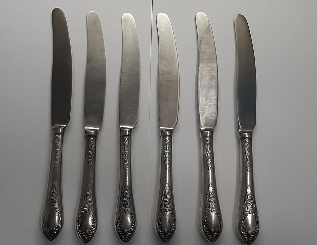 Посеребренные ножи из мельхиора (30110423) 0