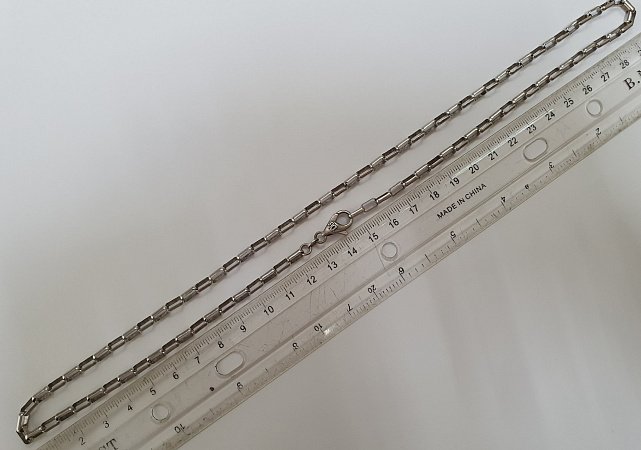 Срібний ланцюг із плетінням Якірне (33765036) 1
