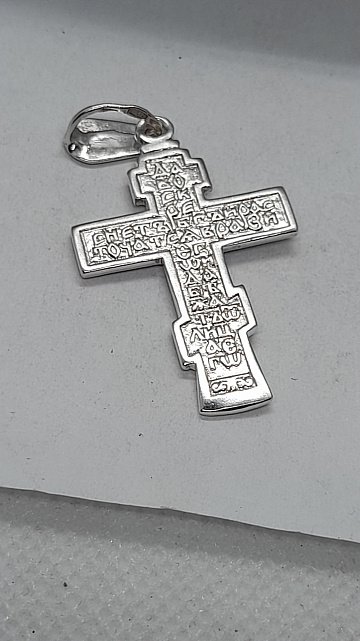 Срібний підвіс-хрест (31765853) 5