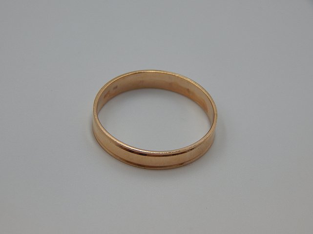 Обручальное кольцо из красного золота (32295034) 5
